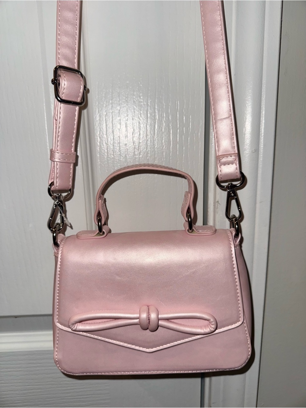 Wild fable Blush Pink Top-Handle Crossbody Bag